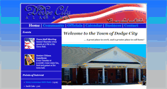 Desktop Screenshot of dodgecitytown.com